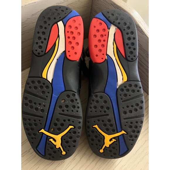 Jordan Kids Sneakers Black with Red Highlights - Picture 8 of 14